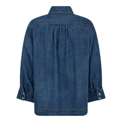 Delinacc Denim SS Shirt - Dark Denim
