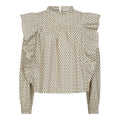 Co'Couture Elsycc Frill Blouse - Bone
