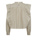 Co'Couture Elsycc Frill Blouse - Bone