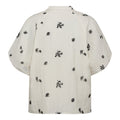 Colleencc SS V-Shirt - Off White