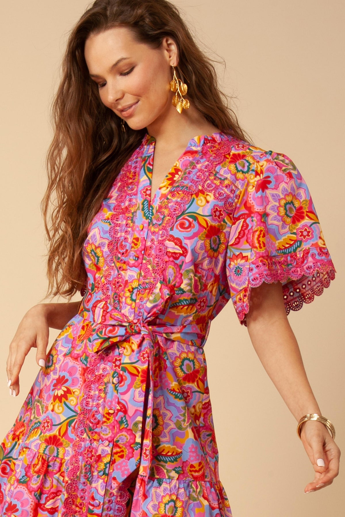 Kaja Dress - Pink