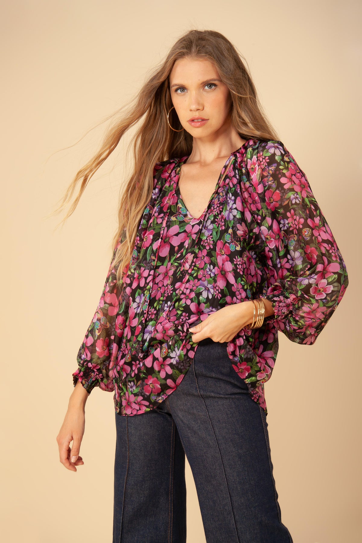 Hailey Blouse - Black