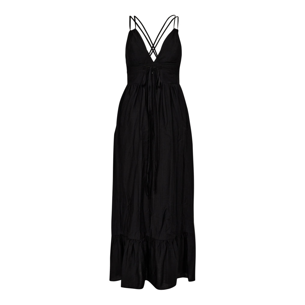 Heracc Strap Dress - Black