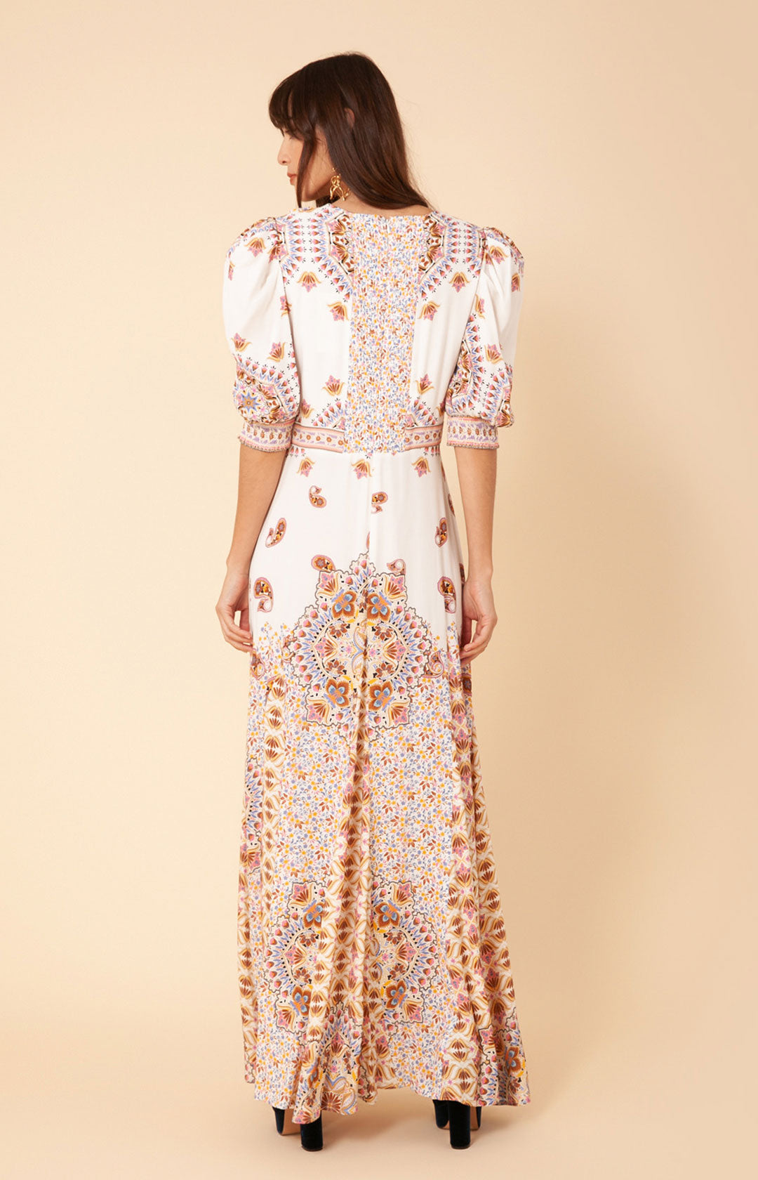 Soraya Long Dress - Ivory