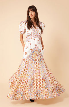 Soraya Long Dress - Ivory