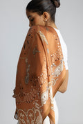 Lola Silk Scarf - Rust