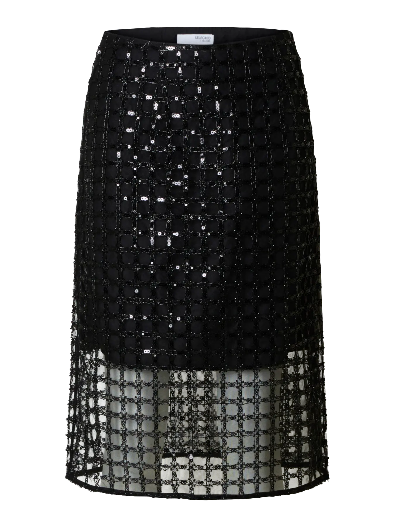 Selected Femme Laren Paljettkjol
