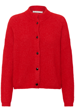 Alphagz Short Cardigan - Postbox Mélange