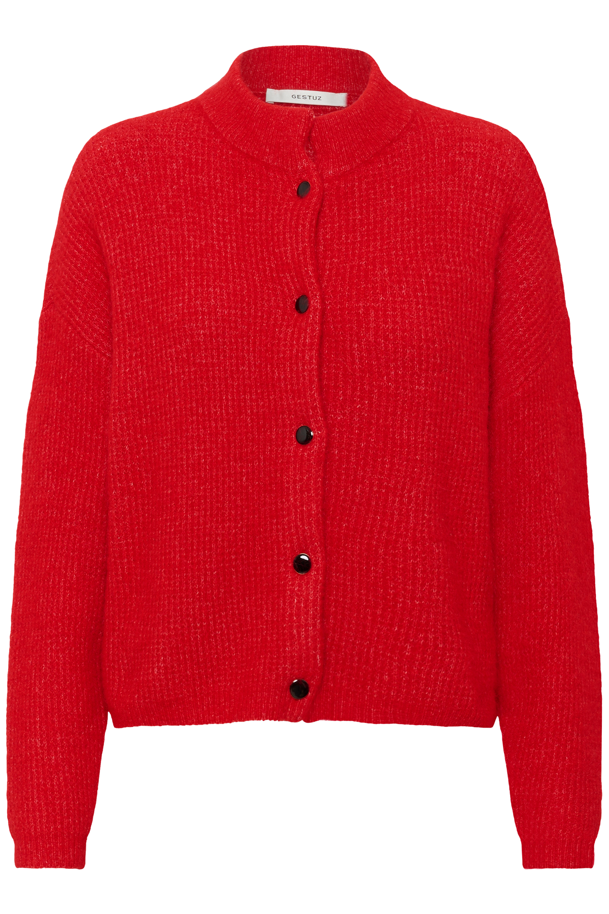 Alphagz Short Cardigan - Postbox Mélange