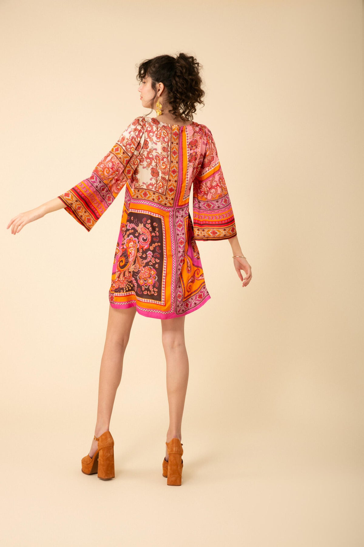 Ambre Dress - Orange