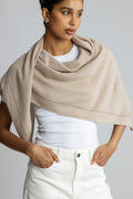 Triangle Solid Logo M Cashmere - Dune Beige