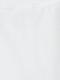 W. Regular Tee - White