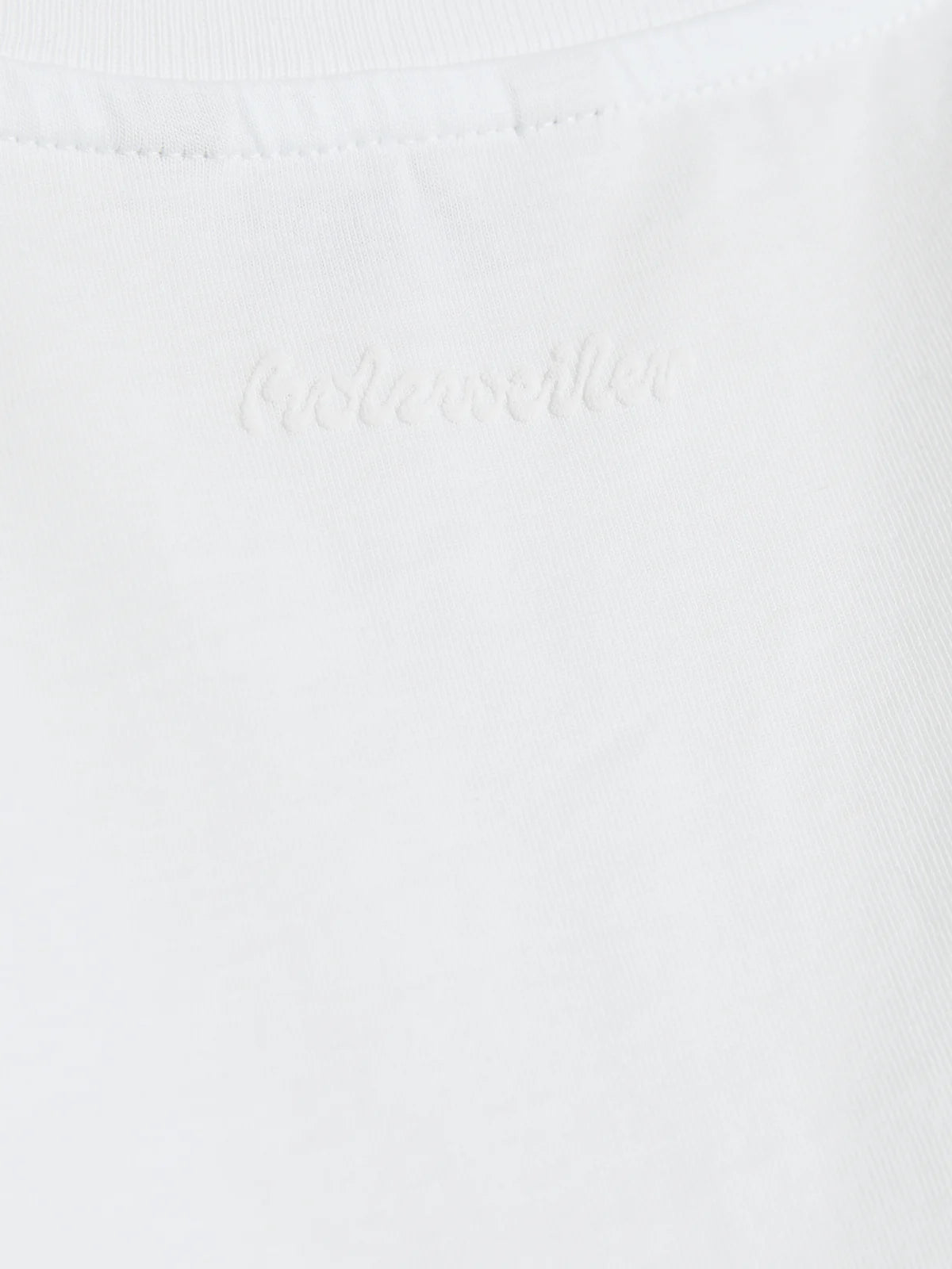 W. Regular Tee - Vit