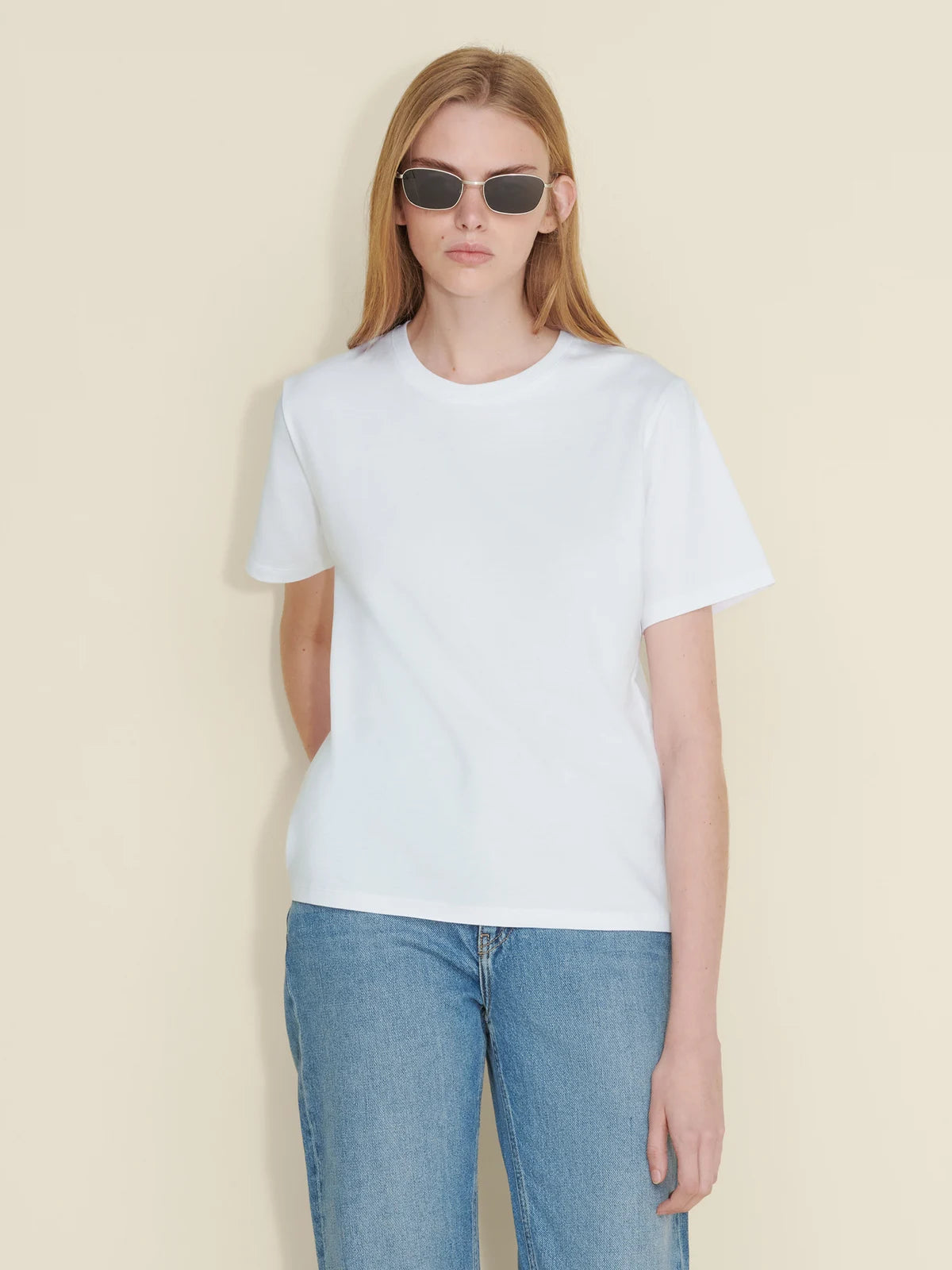 W. Regular Tee - Vit