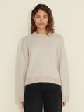 Tine Knit Crew Neck - Sand Mix
