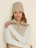 Tine Knit Beanie - Sand Mix