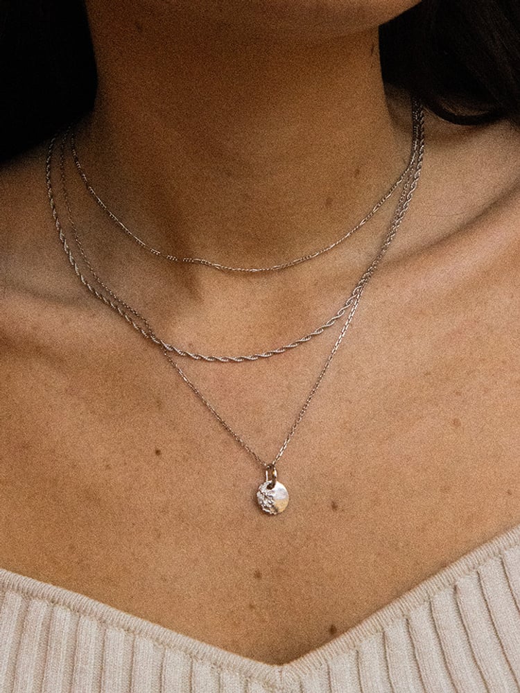 Aspen 50 Halsband Silver