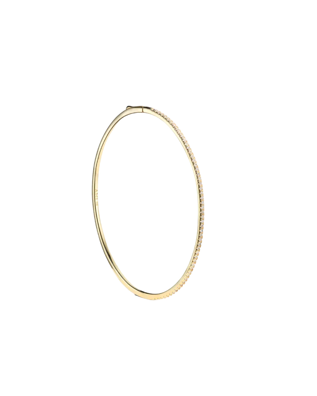 Stone Cuff Bracelet - Guld