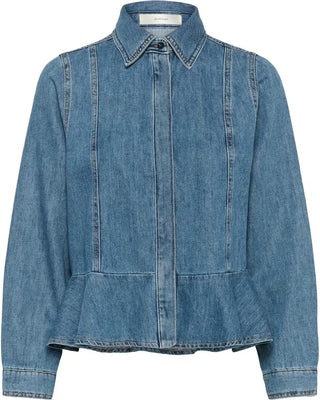 Sophinaiw Shirt - Washed Medium Blue Denim