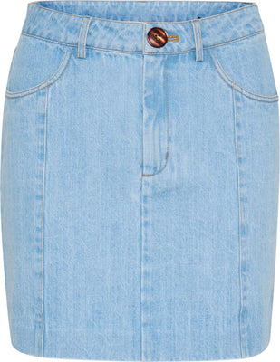 VellaGZ Short Skirt - Light Blue Washed