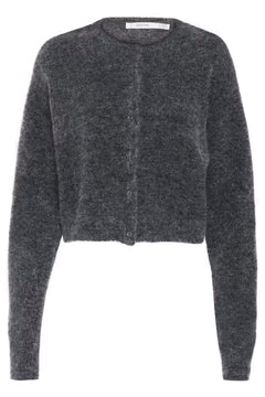 Debbiegz Short Cardigan - Charcoal Melange