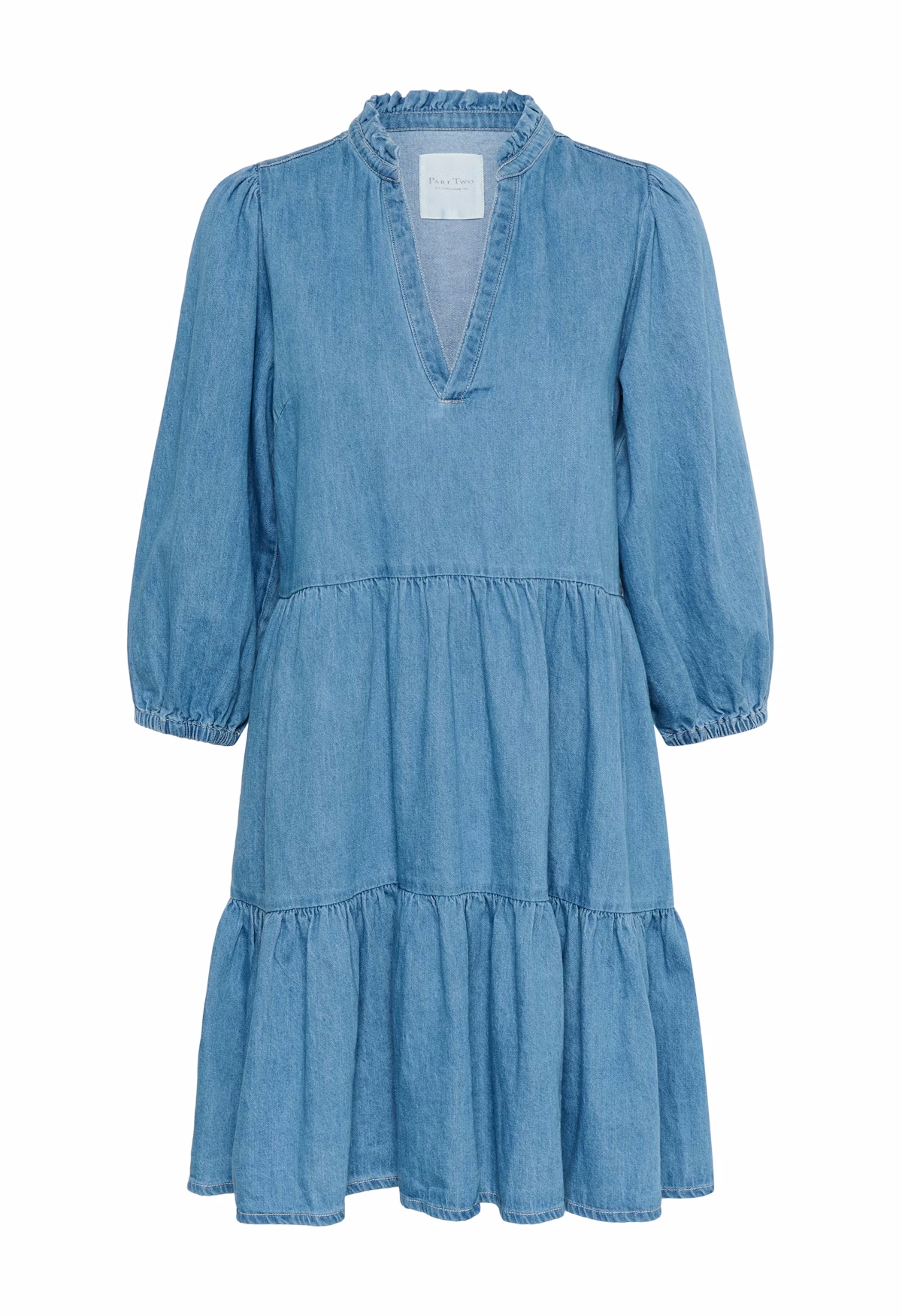ViggasiPW Klänning - Medium Blue Denim