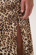 GZleelo P HW Kjol - Light Leopard