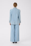 VellaGZ Oz Blazer - Light Blue Washed