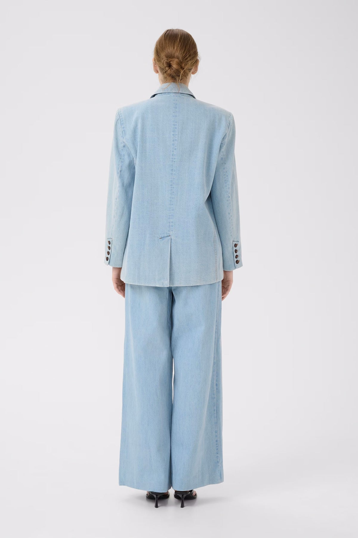 VellaGZ Oz Blazer - Light Blue Washed