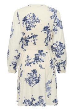 Avirapw Dr - Blue Shadow Flower Print