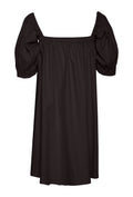 ElarahGZ Linen Short Dress  - Black