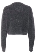 Debbiegz Short Cardigan - Charcoal Melange