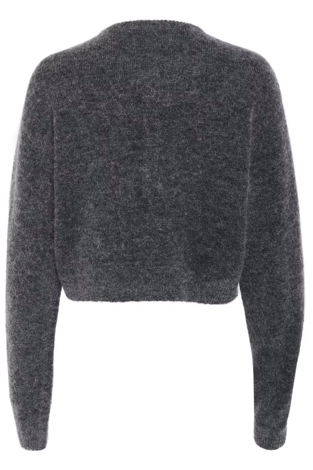 Debbiegz Short Cardigan - Charcoal Melange