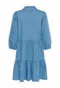 ViggasiPW Klänning - Medium Blue Denim