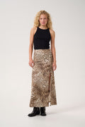 GZleelo P HW Kjol - Light Leopard