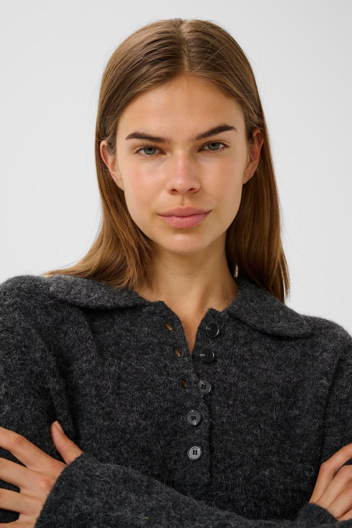 GZalpha Polo-tröja - Charcoal Melange