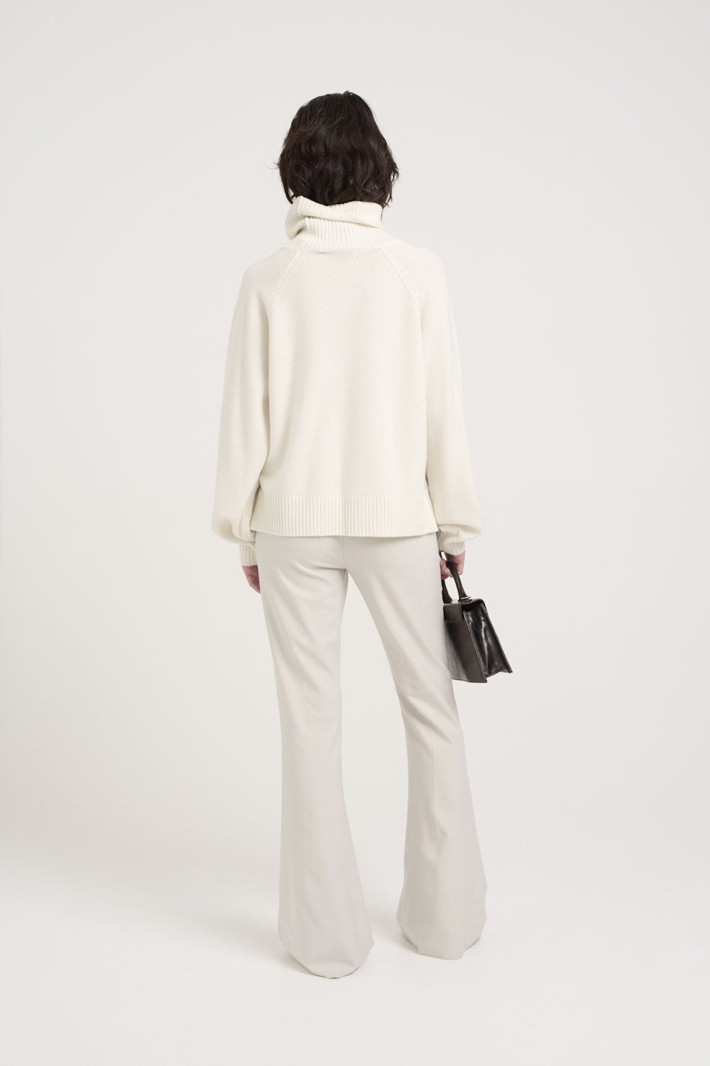 Manzigz Short Pullover - White Onyx