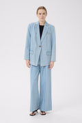 VellaGZ Oz Blazer - Light Blue Washed