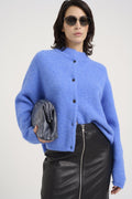 AlphaGZ Short Cardigan - Wedgewood Melange