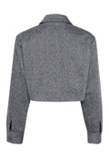 Belmagz Blazer - Blå twillstruktur