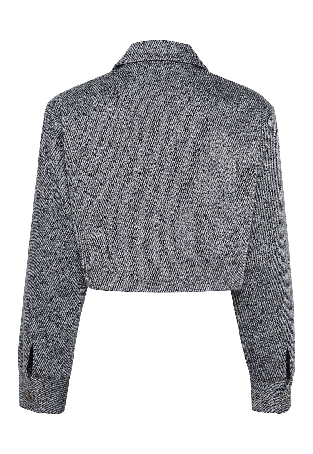 Belmagz Blazer - Blå twillstruktur