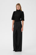Gzrifa Button Balloon Top - Svart