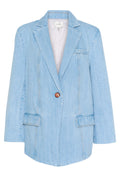 VellaGZ Oz Blazer - Light Blue Washed