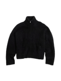 Tine Fluffy Cardigan - Svart