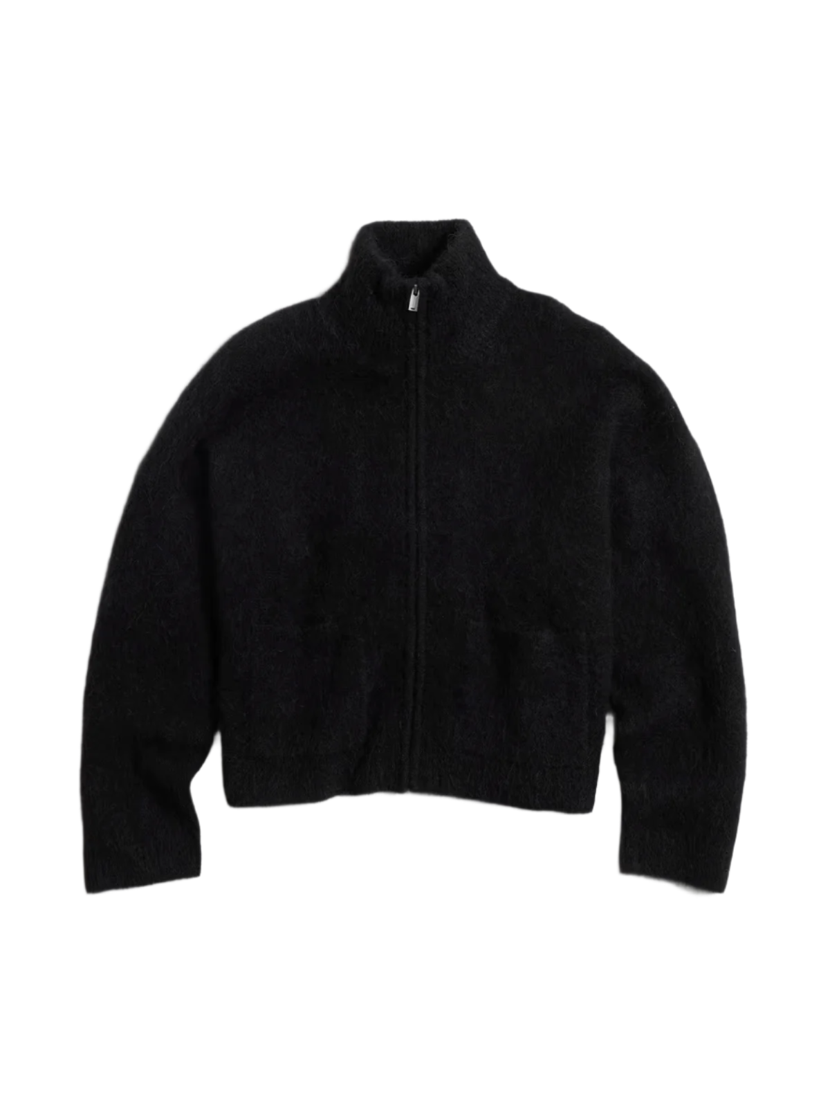 Tine Fluffy Cardigan - Svart