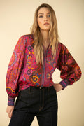 Lucy Blouse - Rasberry