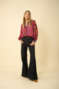 Lucy Blouse - Rasberry