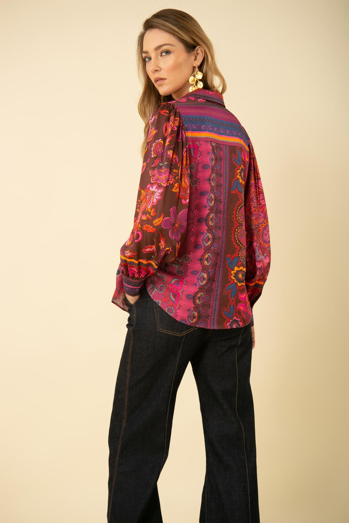 Lucy Blouse - Rasberry
