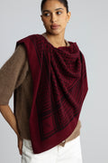 Triangle Trinity M Cashmere - Bordeaux