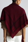 Triangle Trinity M Cashmere - Bordeaux